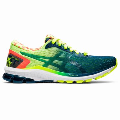 Asics Gt-1000 9 - Miesten Juoksukengät - Keltainen/Sininen